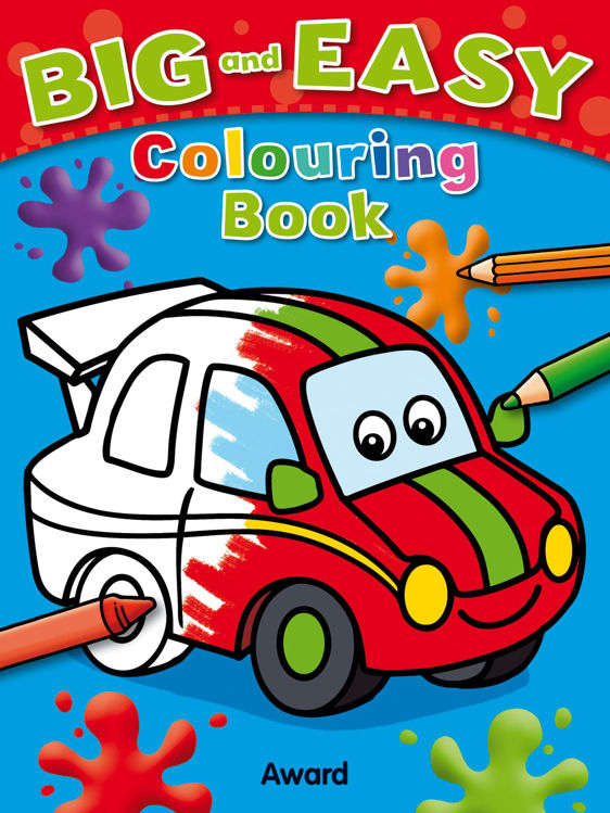 Picture of 1132 BIG & EASY COLOURING BOOK PACKED WITH LOTS OF PICTURES